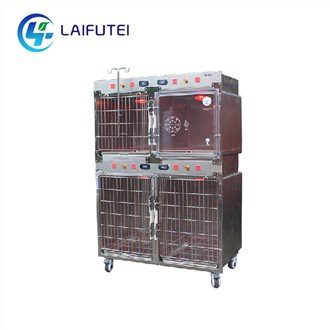 Cușcă pentru animale de companie cu terapie cu infraroșu pe roți